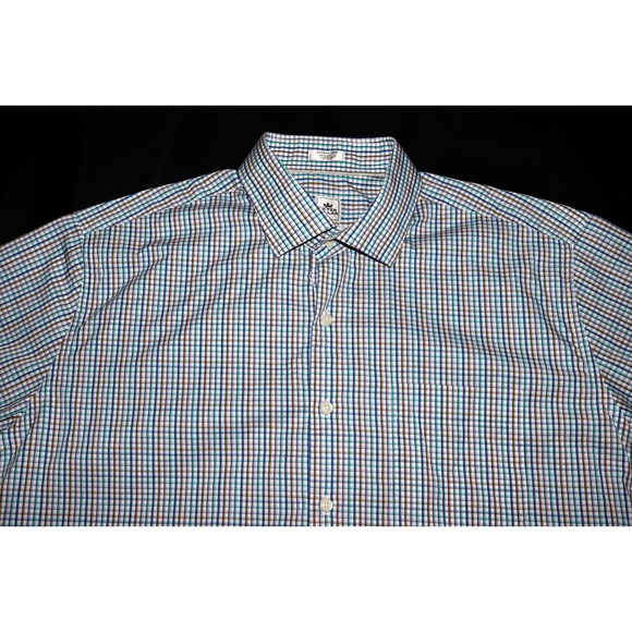 Peter Millar‎ Men's Long Sleeve Button Front Shirt Size XL - Picture 4 of 8